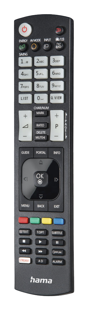 Hama 00221061 télécommande IR Wireless TV Appuyez sur les boutons
