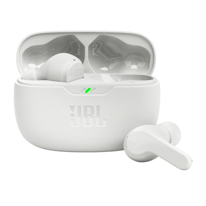 JBL Wave Beam Casque True Wireless Stereo (TWS) Ecouteurs Appels/Musique/Sport/Au quotidien Bluetooth Blanc