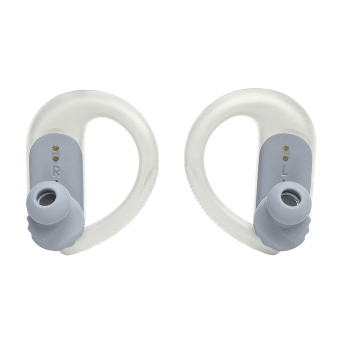 JBL JBL Endurance Peak 3 Casque True Wireless Stereo (TWS) Crochets auriculaires Appels/Musique/Sport/Au quotidien USB Type-C Bluetooth Socle de chargement Blanc