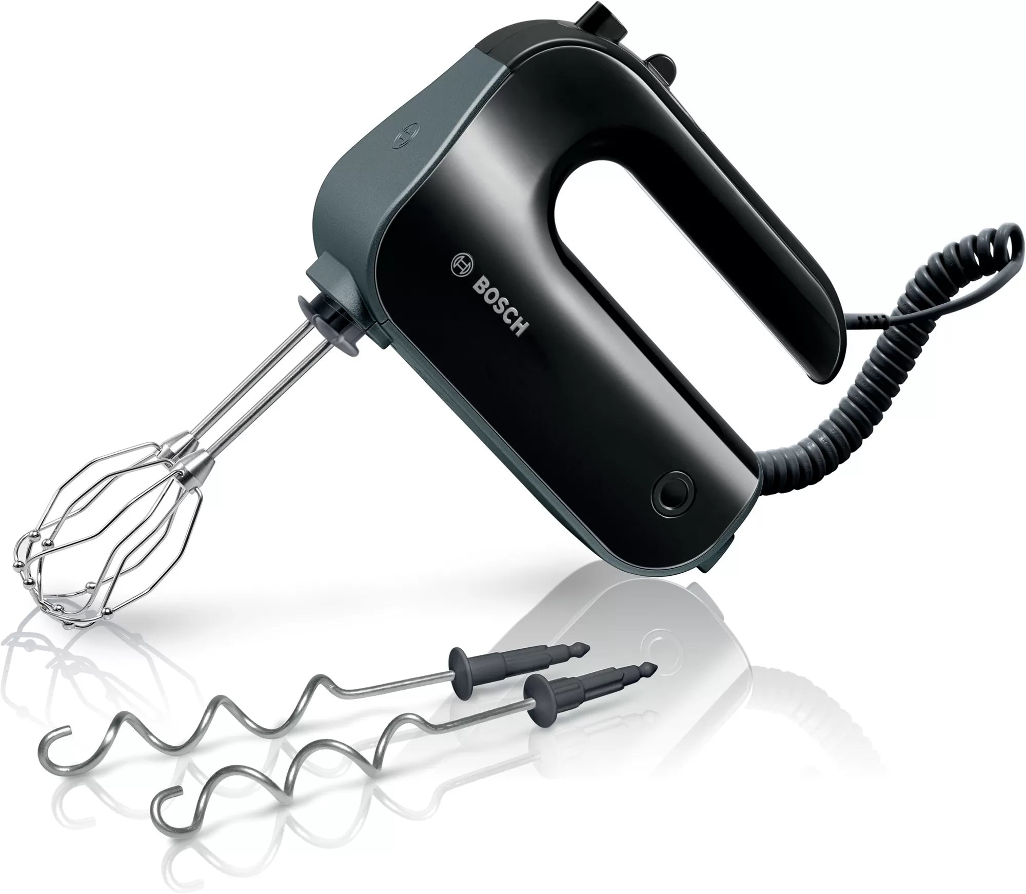 Bosch Bosch MFQ4930B mixeur Batteur à main 850 W Noir, Argent
