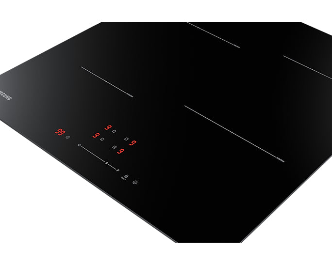 Samsung NZ64T3707A1/UR four et cuisinière Plaque de cuisson de table Plaque avec zone à induction Noir