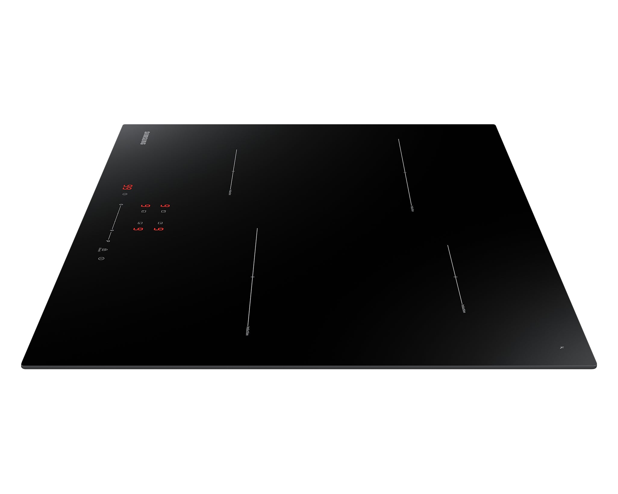 Samsung NZ64T3707A1/UR four et cuisinière Plaque de cuisson de table Plaque avec zone à induction Noir