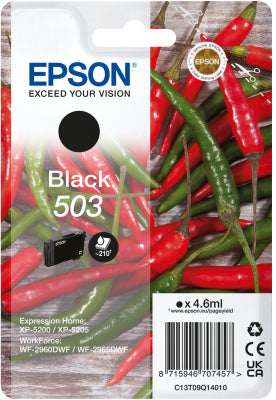 Epson 503 cartouche d'encre 1 pièce(s) Original Rendement standard Noir