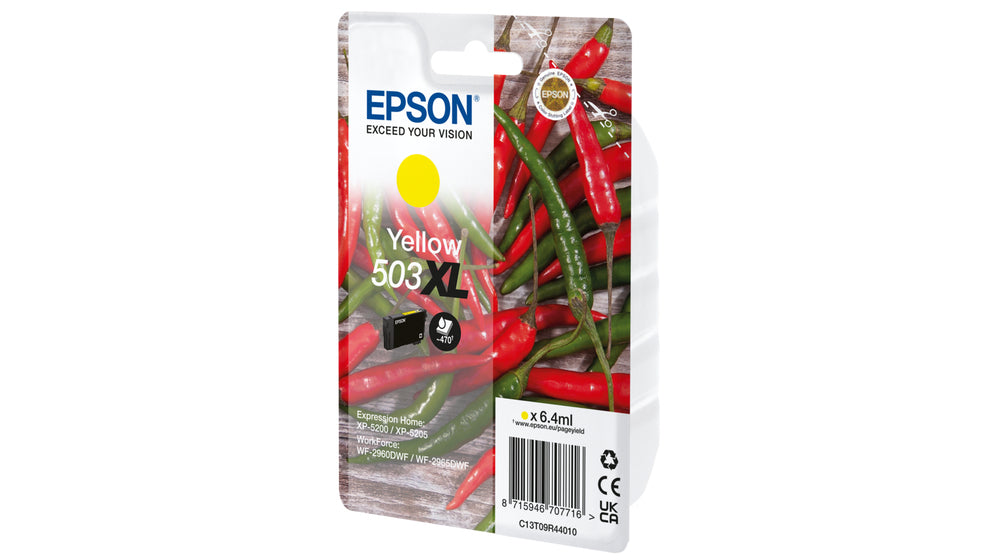 Epson 503XL cartouche d'encre 1 pièce(s) Original Rendement élevé (XL) Jaune