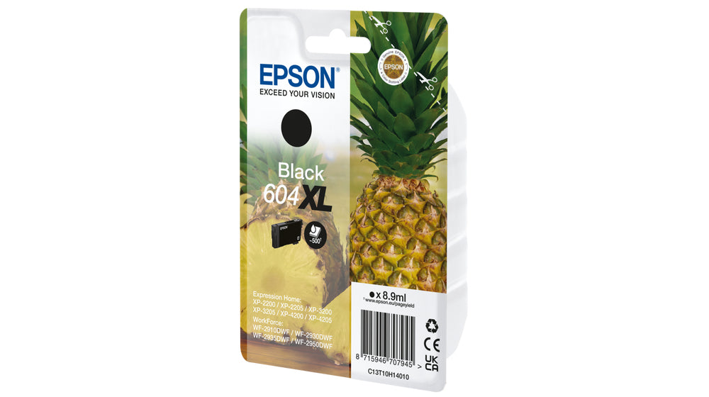 Epson 604XL cartouche d'encre 1 pièce(s) Original Rendement élevé (XL) Noir