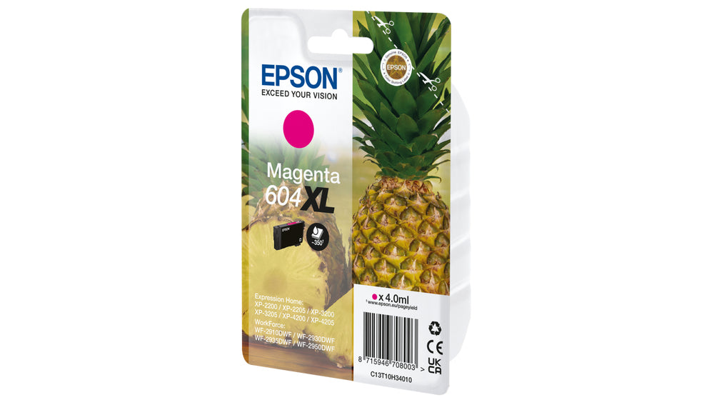 Epson 604XL cartouche d'encre 1 pièce(s) Original Rendement élevé (XL) Magenta