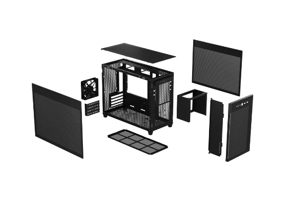 ASUS PRIME AP201 MicroATX Mini Tower Noir
