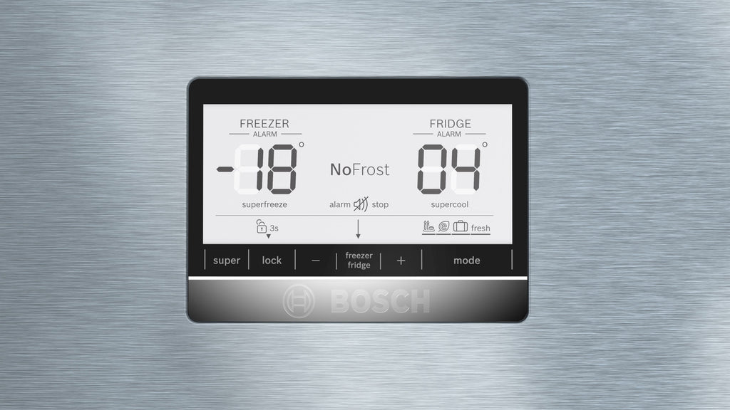 Bosch Bosch Serie 6 KGN86AIDR réfrigérateur-congélateur Pose libre 631 L Acier inoxydable