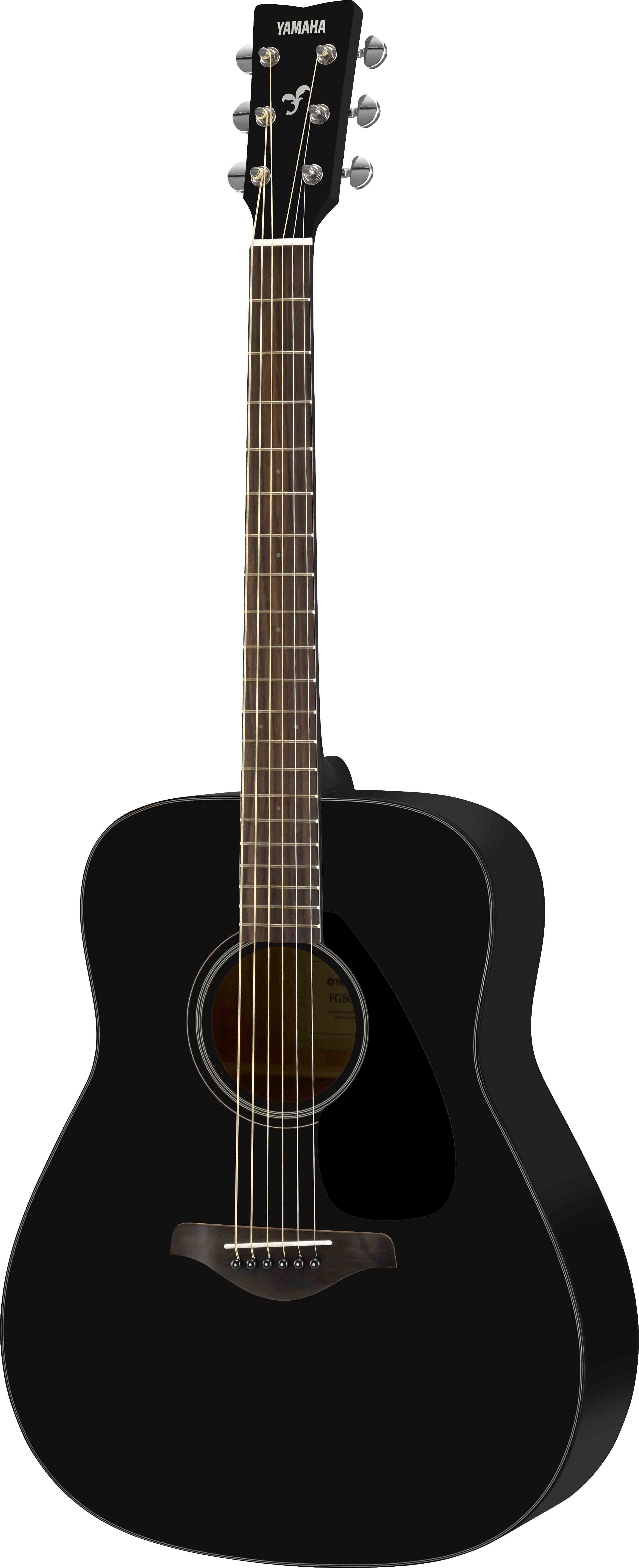Yamaha FG800 BL Guitare acoustique 6 cordes Noir