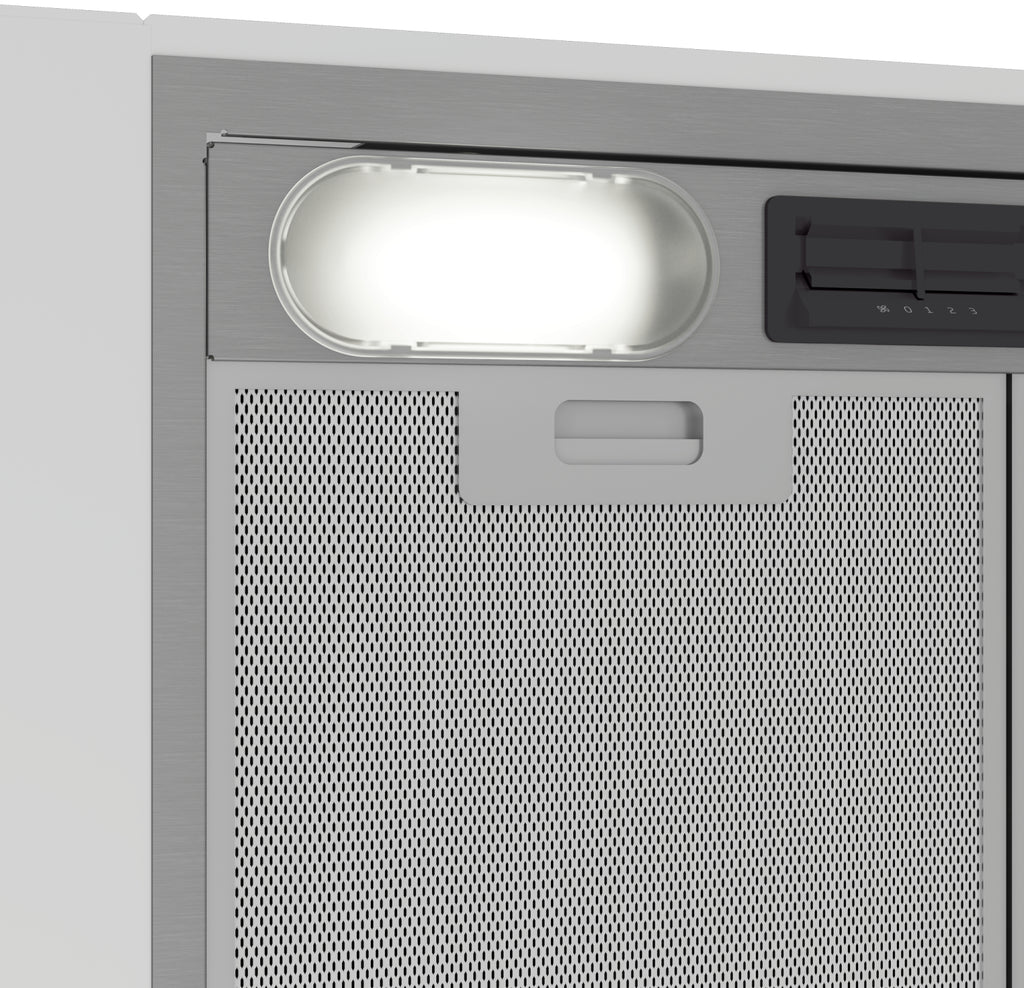 Beko HNU51311SH hotte Intégré Argent 381 m³/h