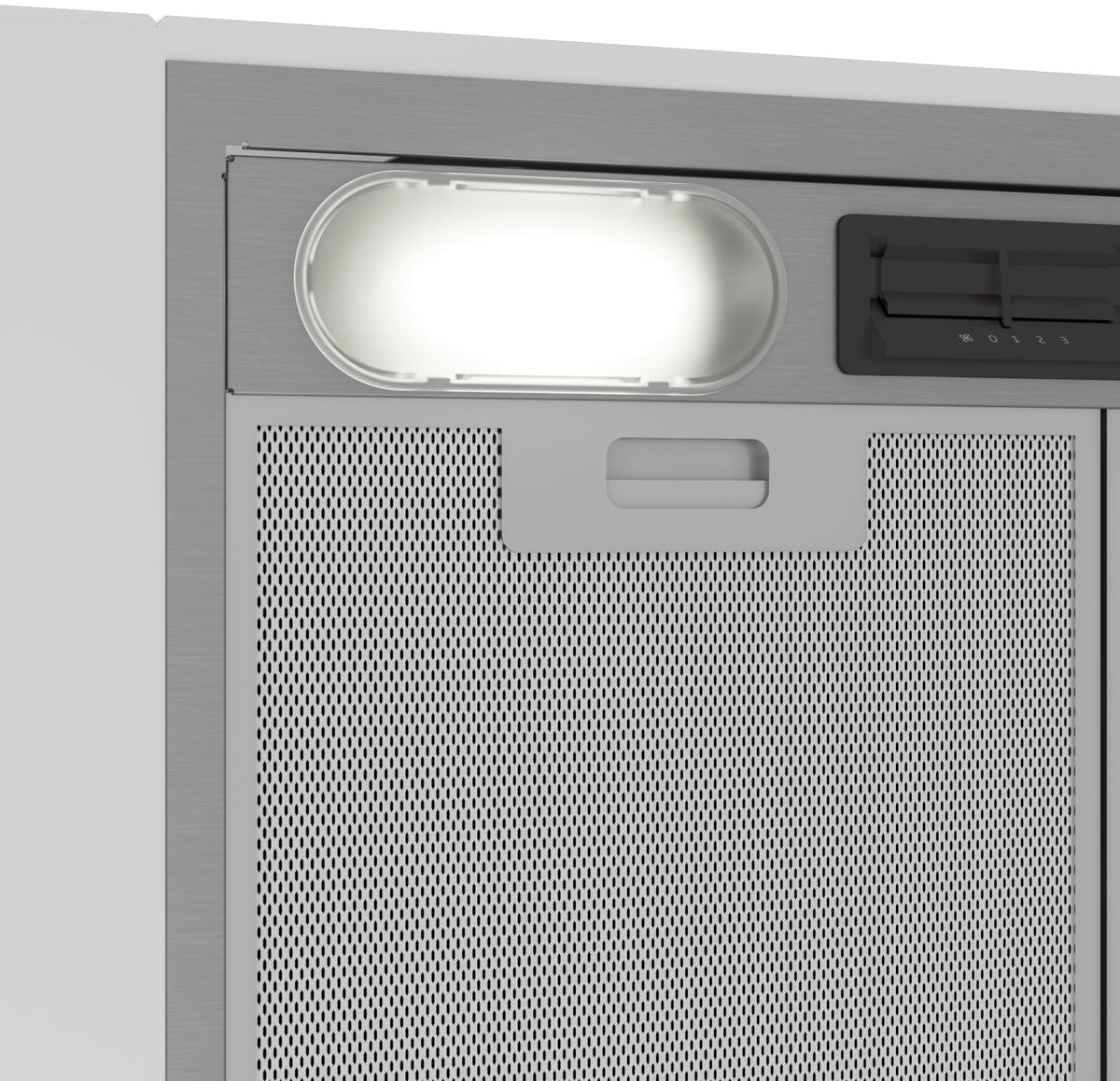 Beko HNU51311SH hotte Intégré Argent 381 m³/h
