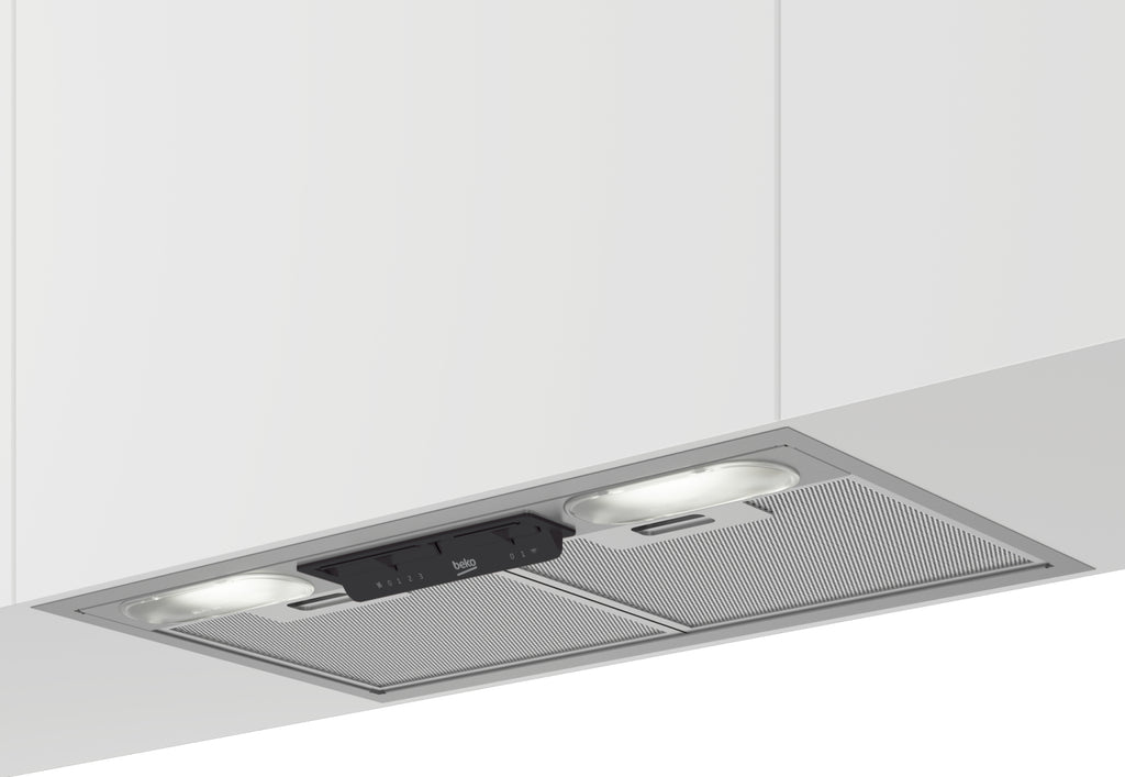 Beko HNU51311SH hotte Intégré Argent 381 m³/h