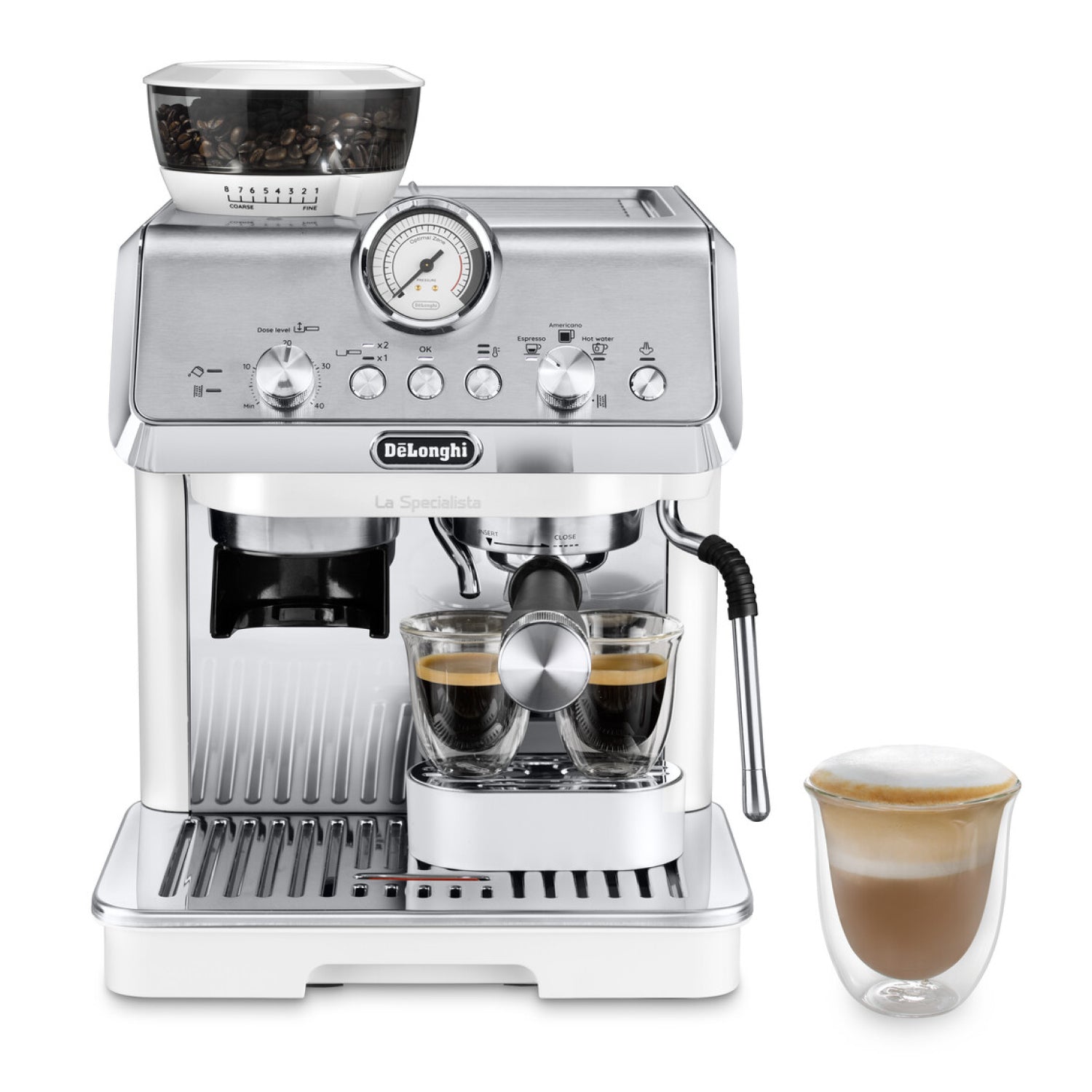 De’Longhi De’Longhi Dedica Arte EC9155.W Semi-automatique Machine à expresso 1,7 L