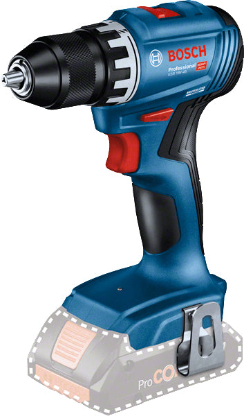 Bosch Bosch GSR 18V-45 Professional 500 tr/min Sans clé 900 g Noir, Bleu