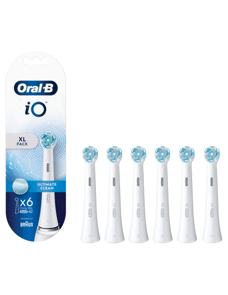 Oral-B iO Ultimate Clean CW-6 Adulte Brosse à dents rotative Blanc