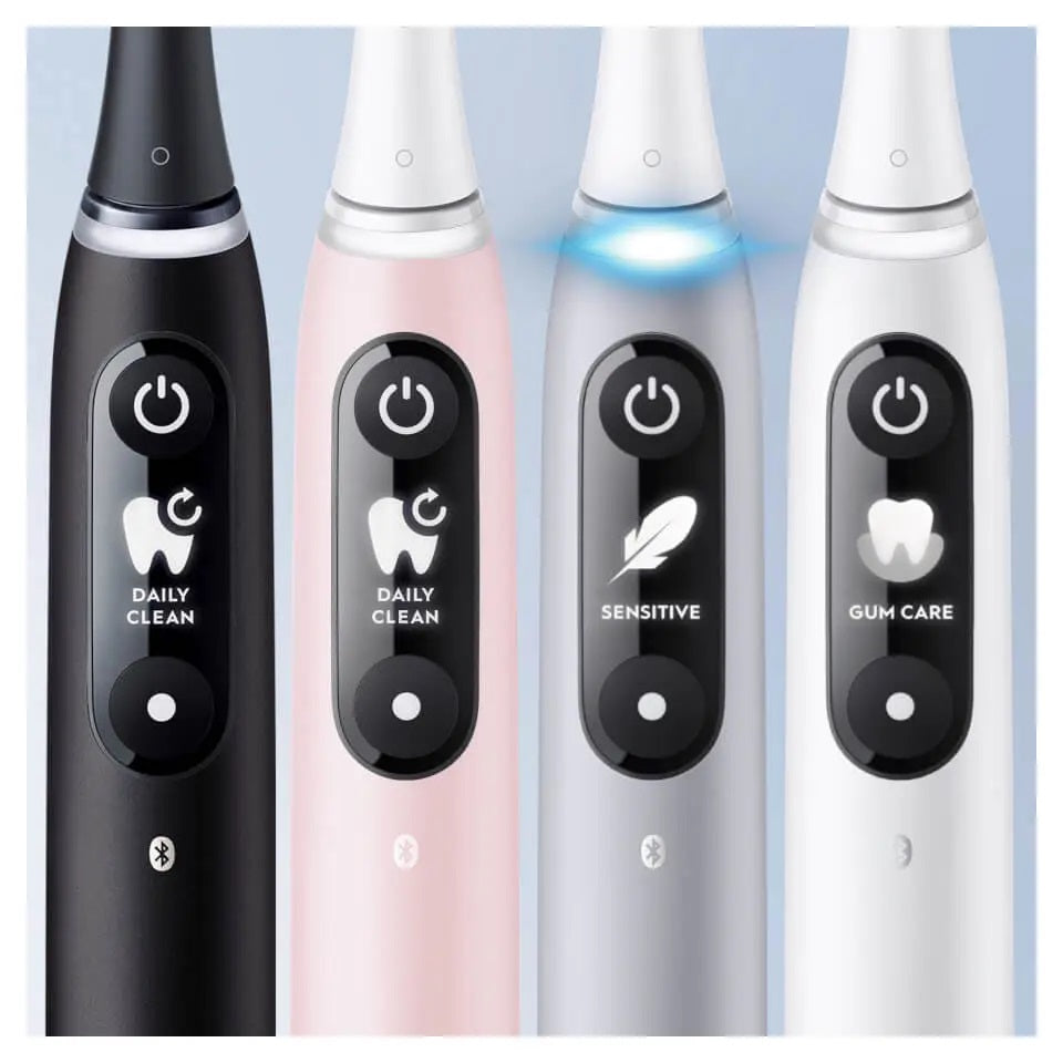 Oral-B iO Series 6 Adulte Brosse à dents rotative Noir