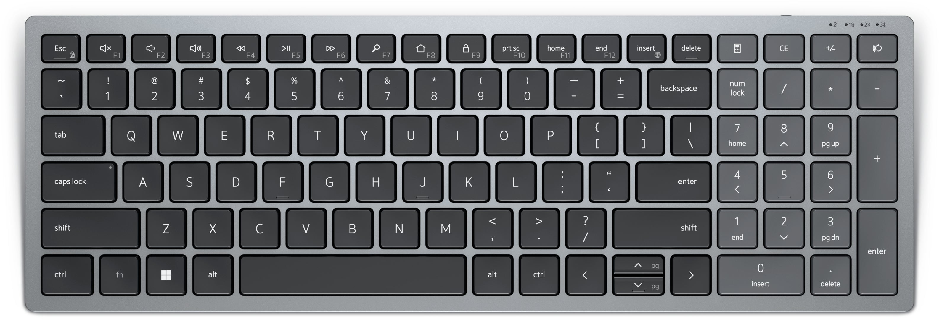 DELL Clavier compact Pro Plus - KB740 - États-Unis international (QWERTY)