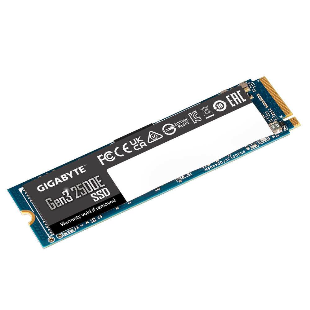 GIGABYTE Gen3 2500E SSD 500GB 500 Go M.2 PCI Express 3.0 NVMe