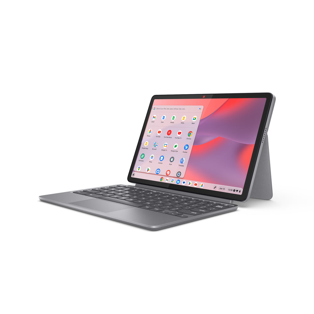 Lenovo Chromebook Duet 11M889 MediaTek Kompanio 838 27,8 cm (10.9") Écran tactile WUXGA 8 Go LPDDR4x-SDRAM 128 Go eMMC Wi-Fi 6 (802.11ax) ChromeOS Allemand Gris