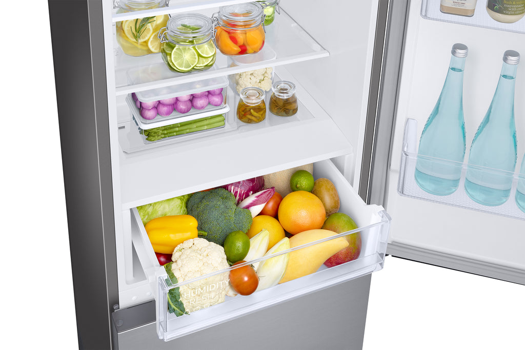 Samsung RB33B612ESA Pose libre 344 L Argent, Acier inoxydable