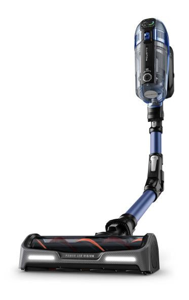 Rowenta X-Force RH99C0 Aspirateur-balai 2 en 1 Batterie Sec Sans sac 0,9 L 480 W Noir, Bleu