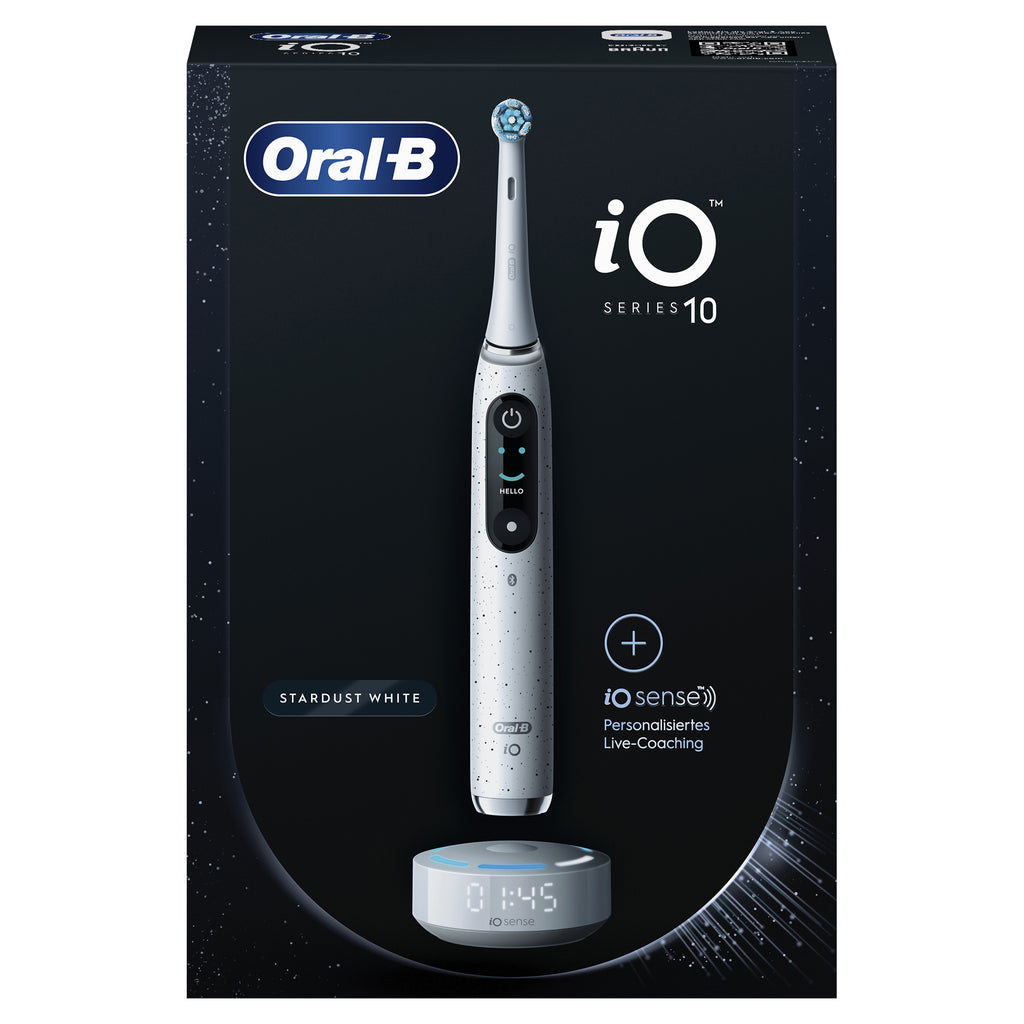 Oral-B iO Series 10 Adulte Brosse à dents rotative oscillante Blanc