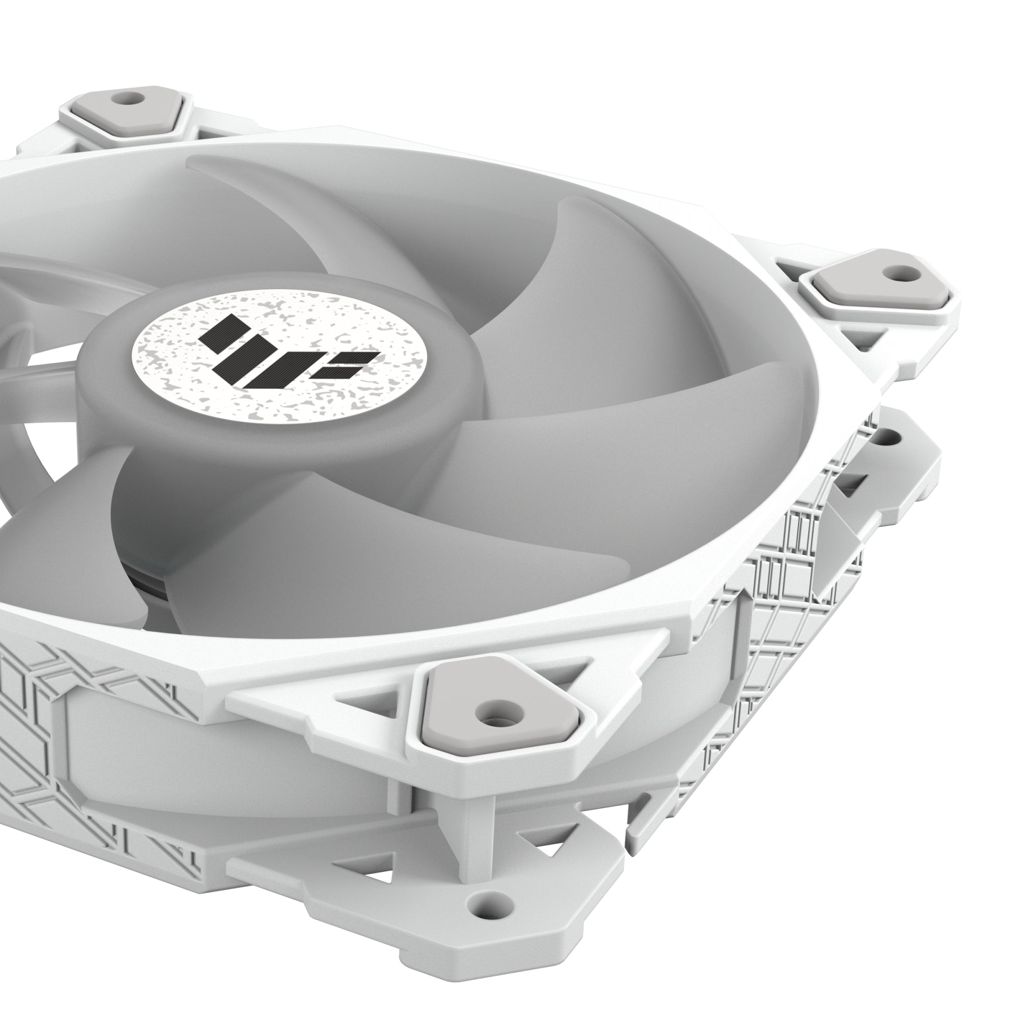 ASUS TUF GAMING TF120 ARGB WHITE EDITION Boitier PC Refroidisseur d'air 12 cm Blanc 1 pièce(s)