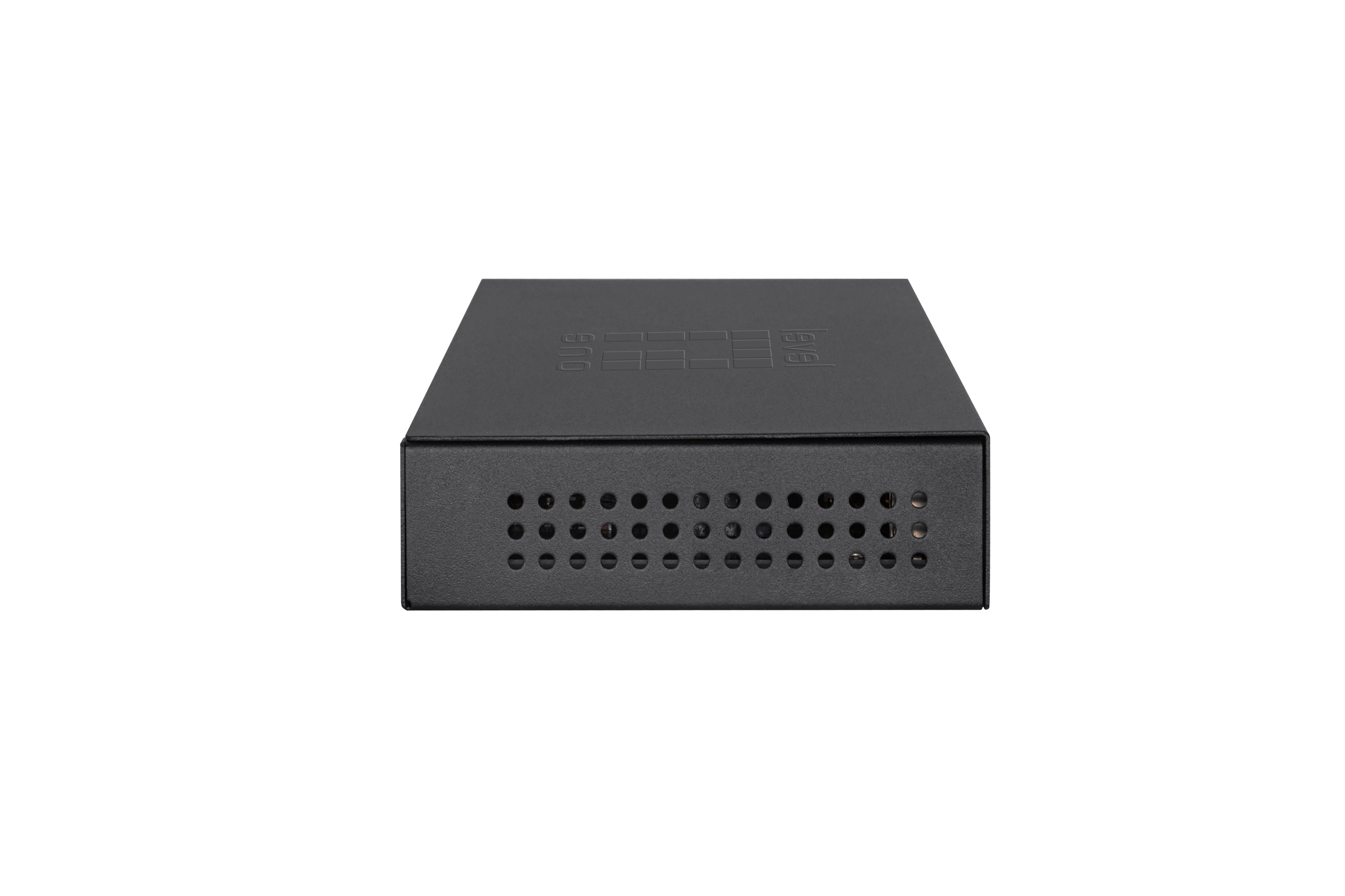 LevelOne GES-2108 commutateur réseau Géré L2 Gigabit Ethernet (10/100/1000) Noir