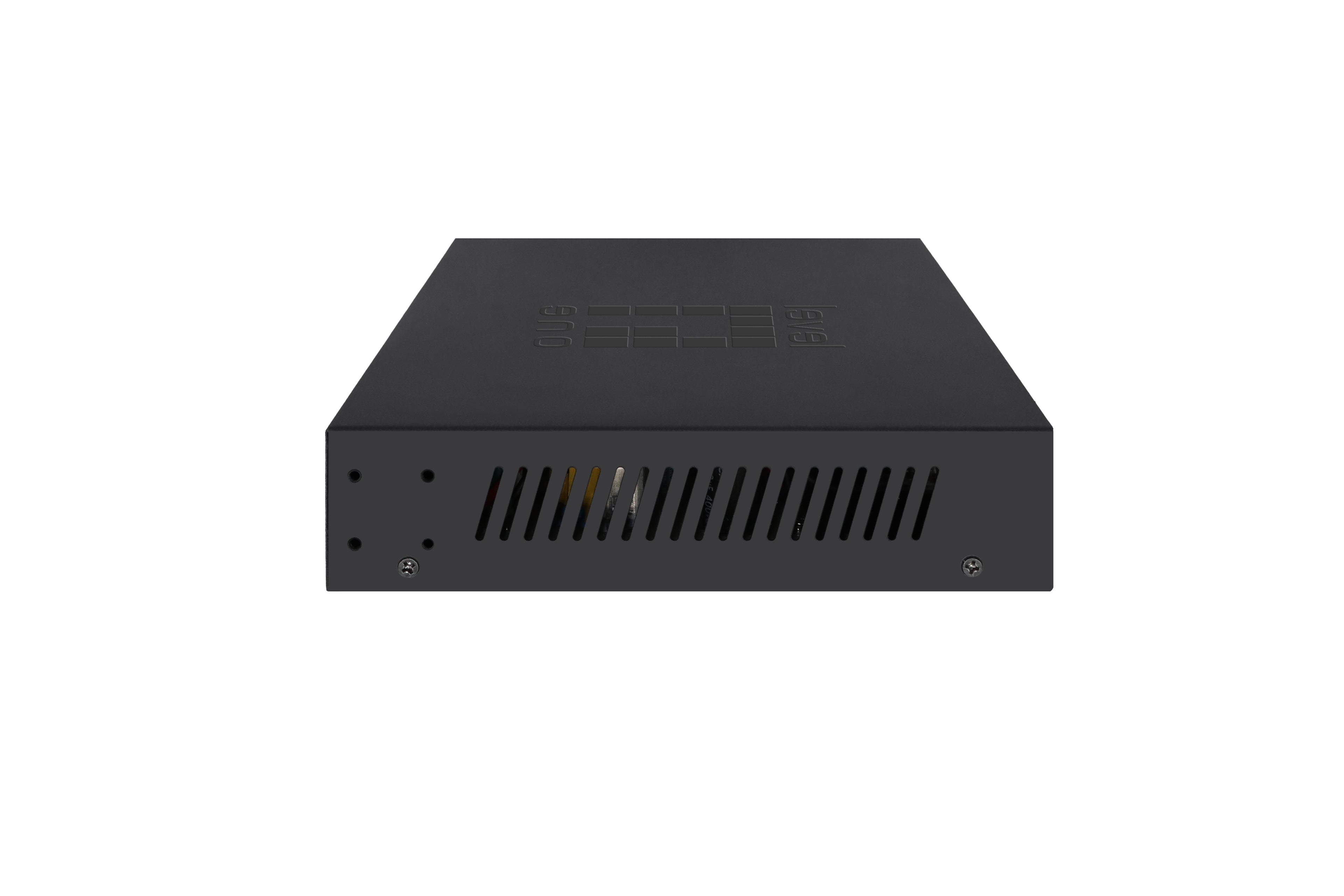 LevelOne GES-2110P commutateur réseau Géré L2 Gigabit Ethernet (10/100/1000) Connexion Ethernet, supportant l'alimentation via ce port (PoE) Noir