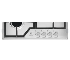 Electrolux KGS6426SX Acier inoxydable Intégré 59 cm Gaz 4 zone(s)