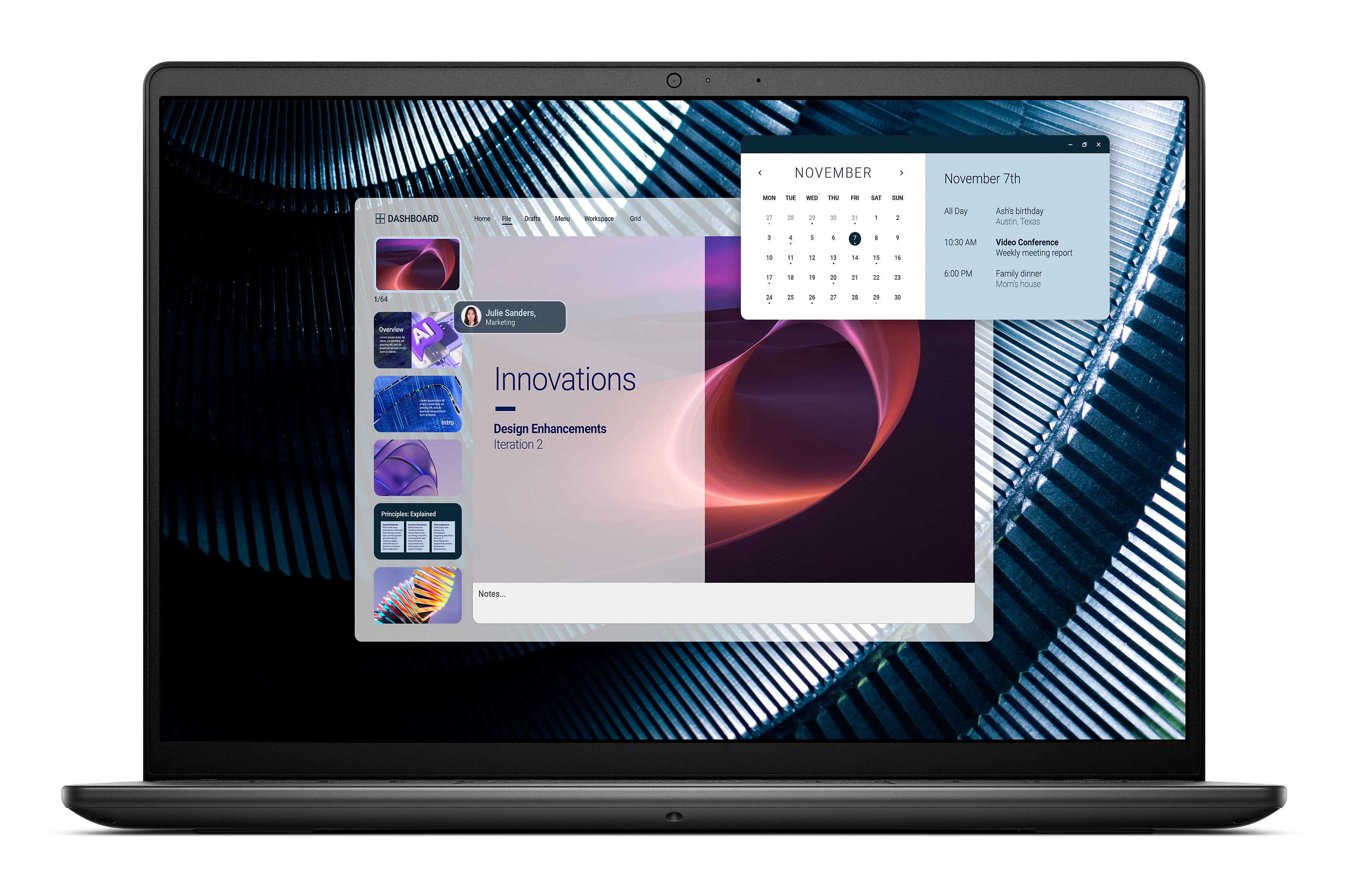 DELL Pro 14 Essential PV14250 Intel Core 7 150U Ordinateur portable 35,6 cm (14") Full HD+ 16 Go DDR5-SDRAM 512 Go SSD Wi-Fi 6 (802.11ax) Windows 11 Pro Nordique Noir