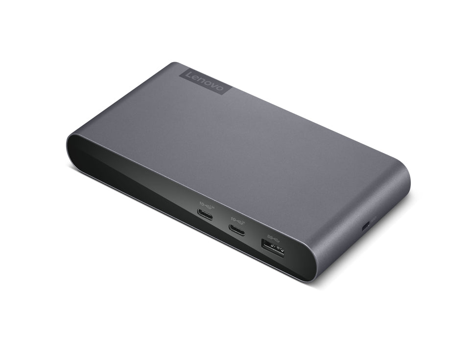 Lenovo 40B30090EU station d'accueil 2 x USB 3.2 Gen 2 (3.1 Gen 2) Type-C Gris