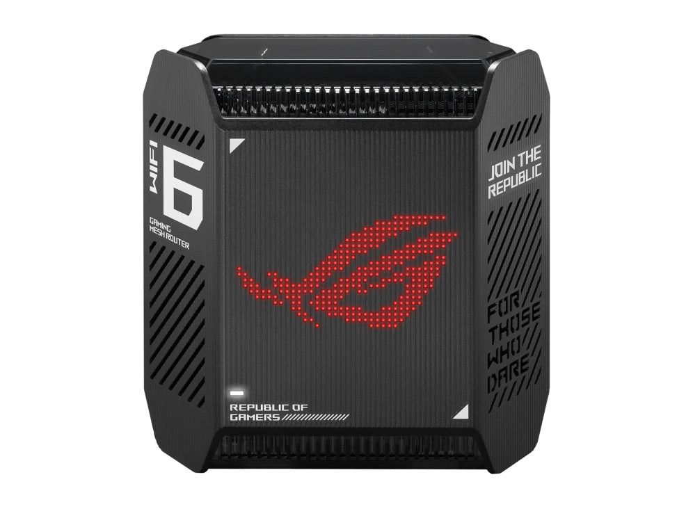 ASUS ROG Rapture GT6 AX10000 AiMesh 1 Pack Tri-bande (2,4 GHz / 5 GHz / 5 GHz) Wi-Fi 6 (802.11ax) Noir 4 Interne