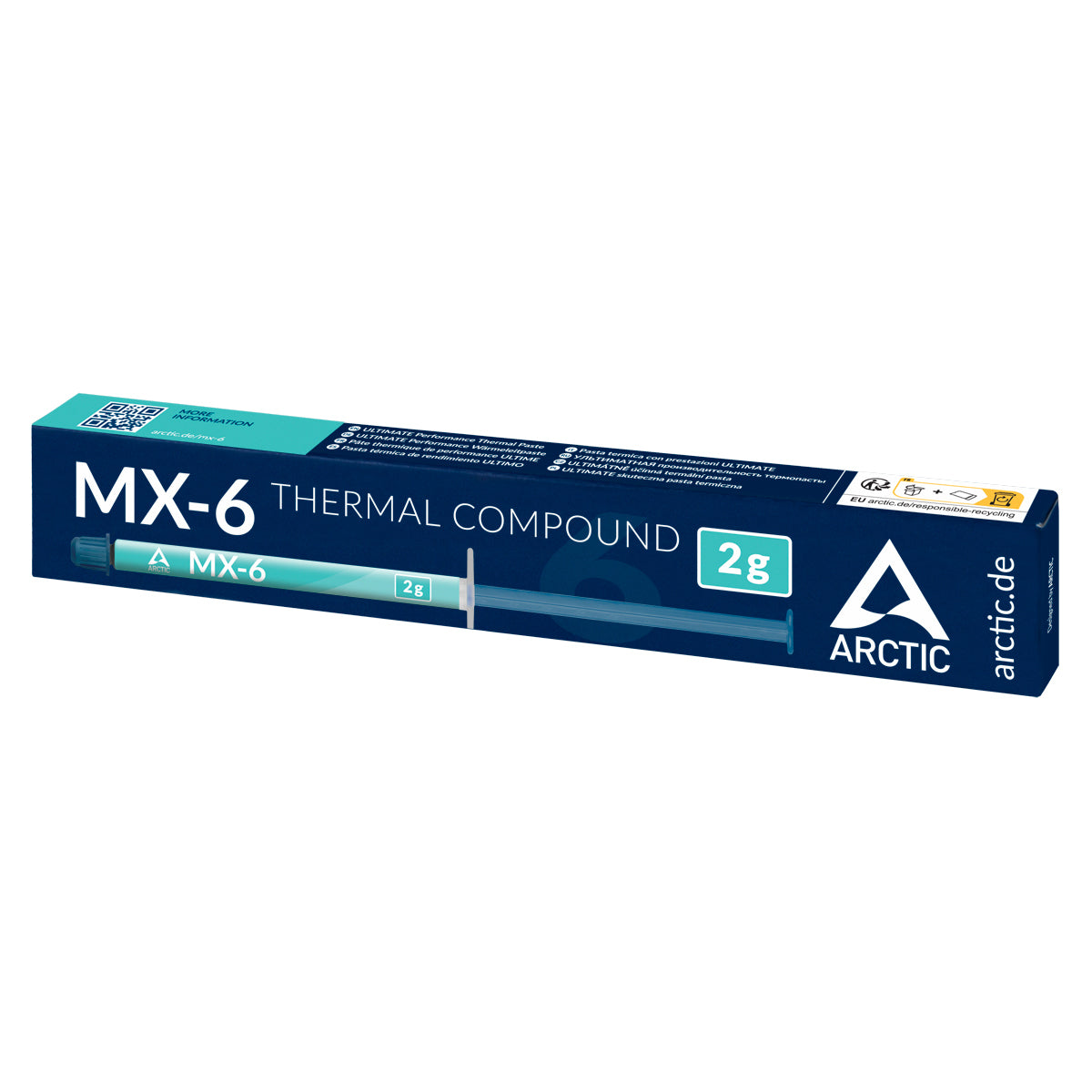 ARCTIC MX-6 combiné de dissipateurs thermiques Pâte thermoconductible 2 g