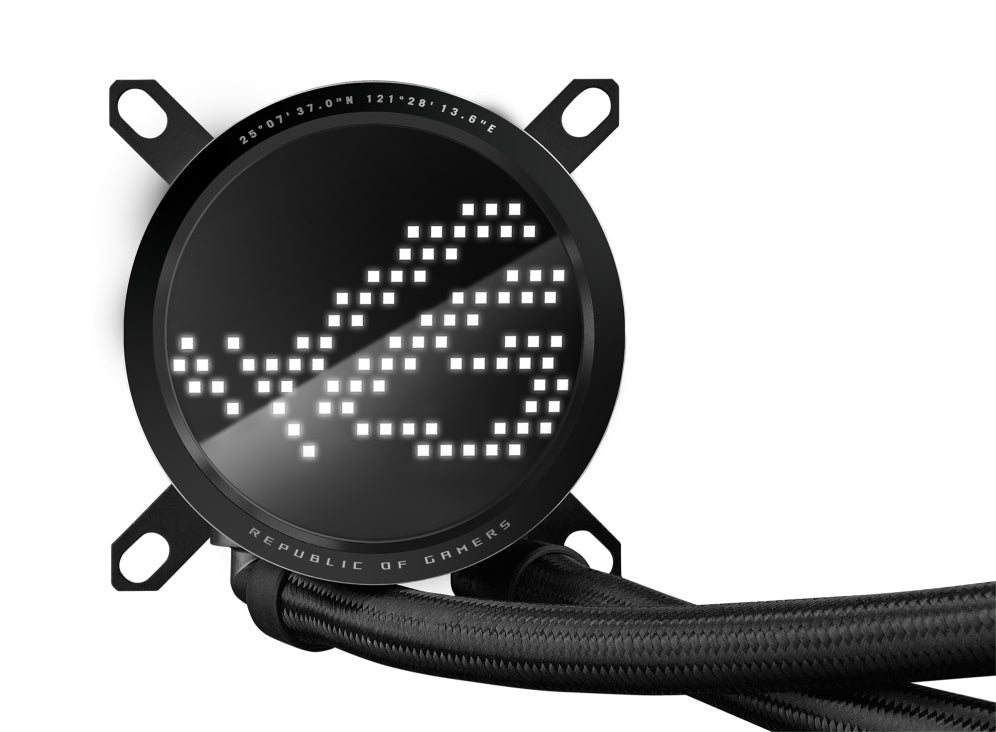 ASUS ROG Ryuo III 240 ARGB Processeur Kit de refroidissement du liquide 12 cm Noir