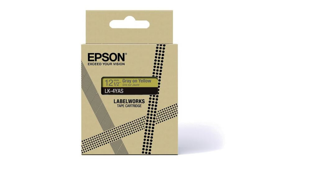 Epson LK-4YAS Gris, Jaune