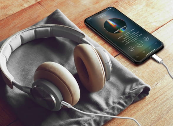 Câble adaptateur AUX vers Lightning Audio pour iPhone et mini-jack 3,5 mm pour iPhone et iPad, 1 m, Zenwire ZC-18