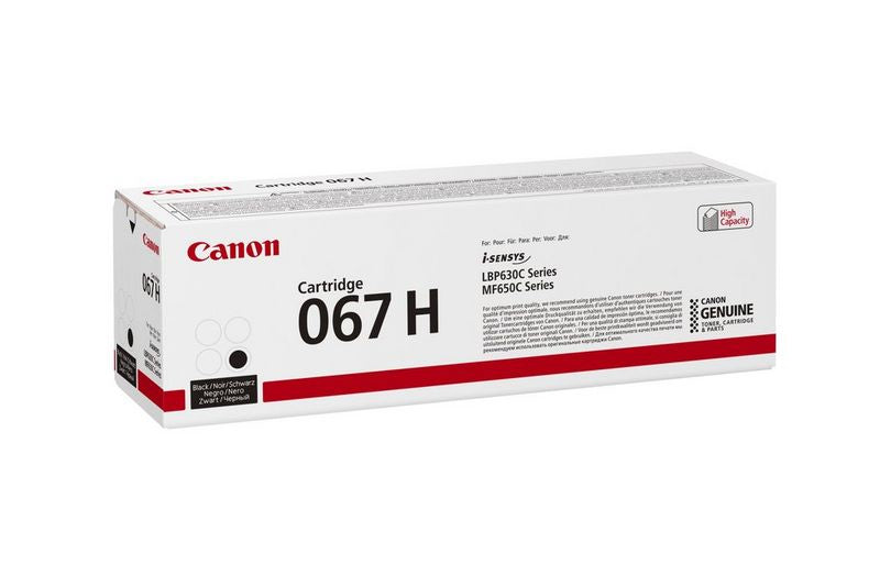 Canon 067H Cartouche de toner 1 pièce(s) Original Noir