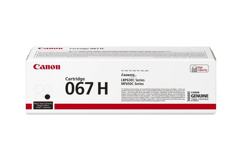 Canon 067H Cartouche de toner 1 pièce(s) Original Noir
