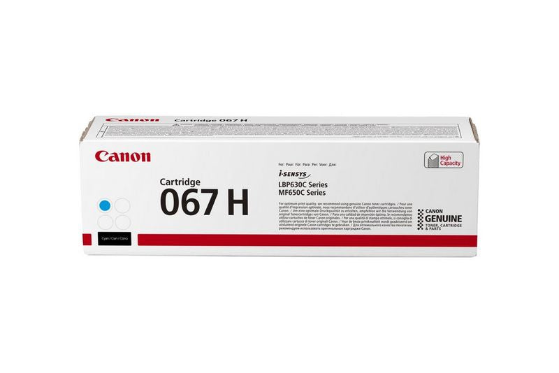 Canon 067H Cartouche de toner 1 pièce(s) Original Cyan