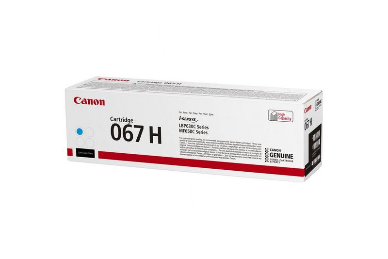 Canon 067H Cartouche de toner 1 pièce(s) Original Cyan