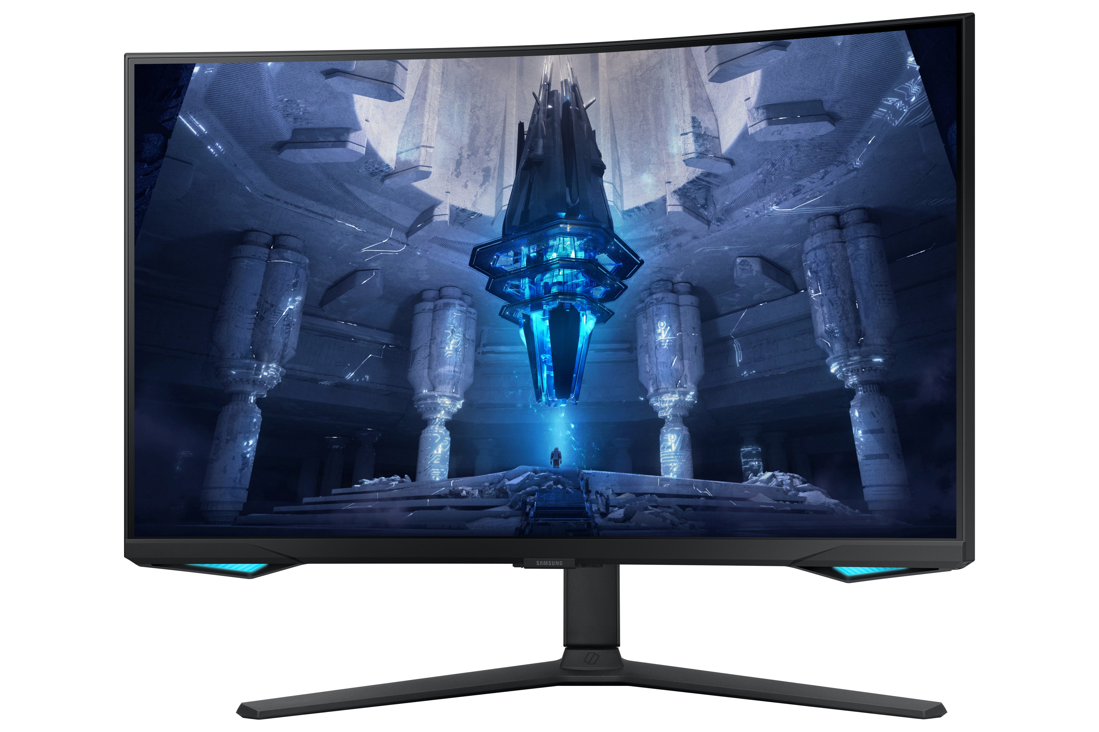 Samsung G75NB écran plat de PC 81,3 cm (32") 3840 x 2160 pixels 4K Ultra HD LED Noir