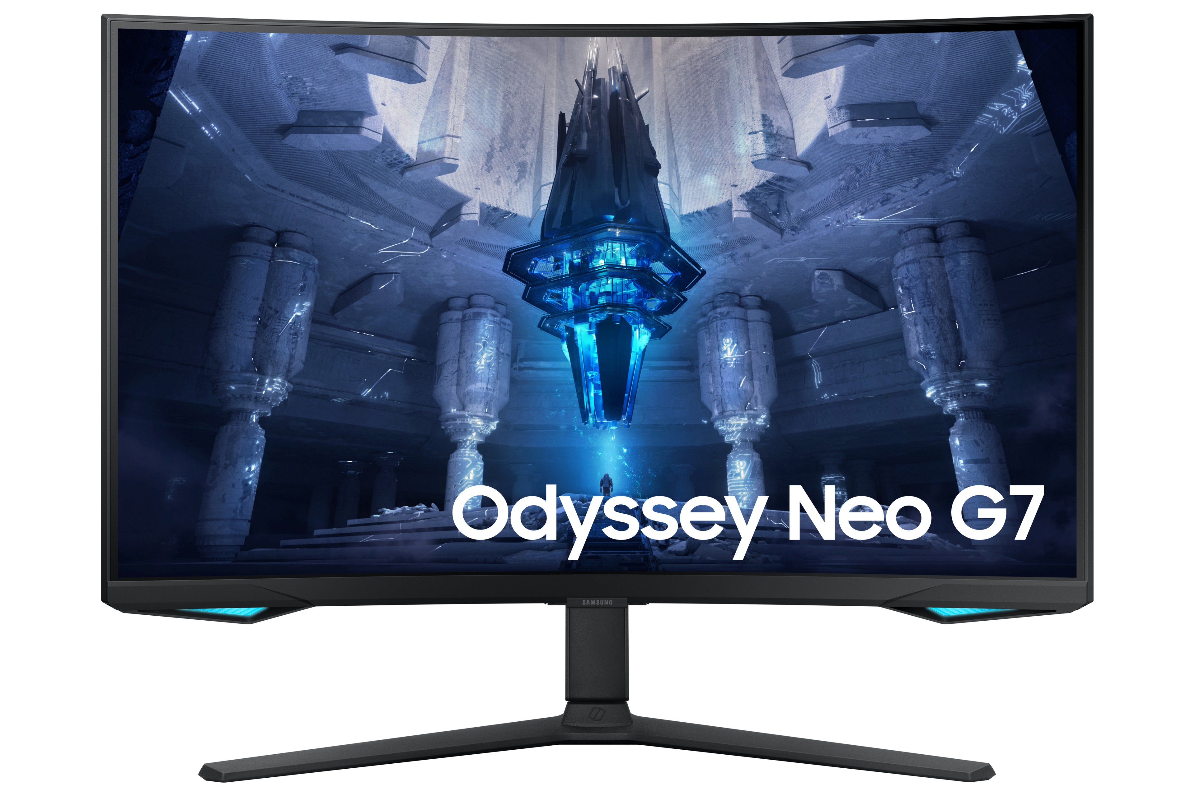 Samsung G75NB écran plat de PC 81,3 cm (32") 3840 x 2160 pixels 4K Ultra HD LED Noir