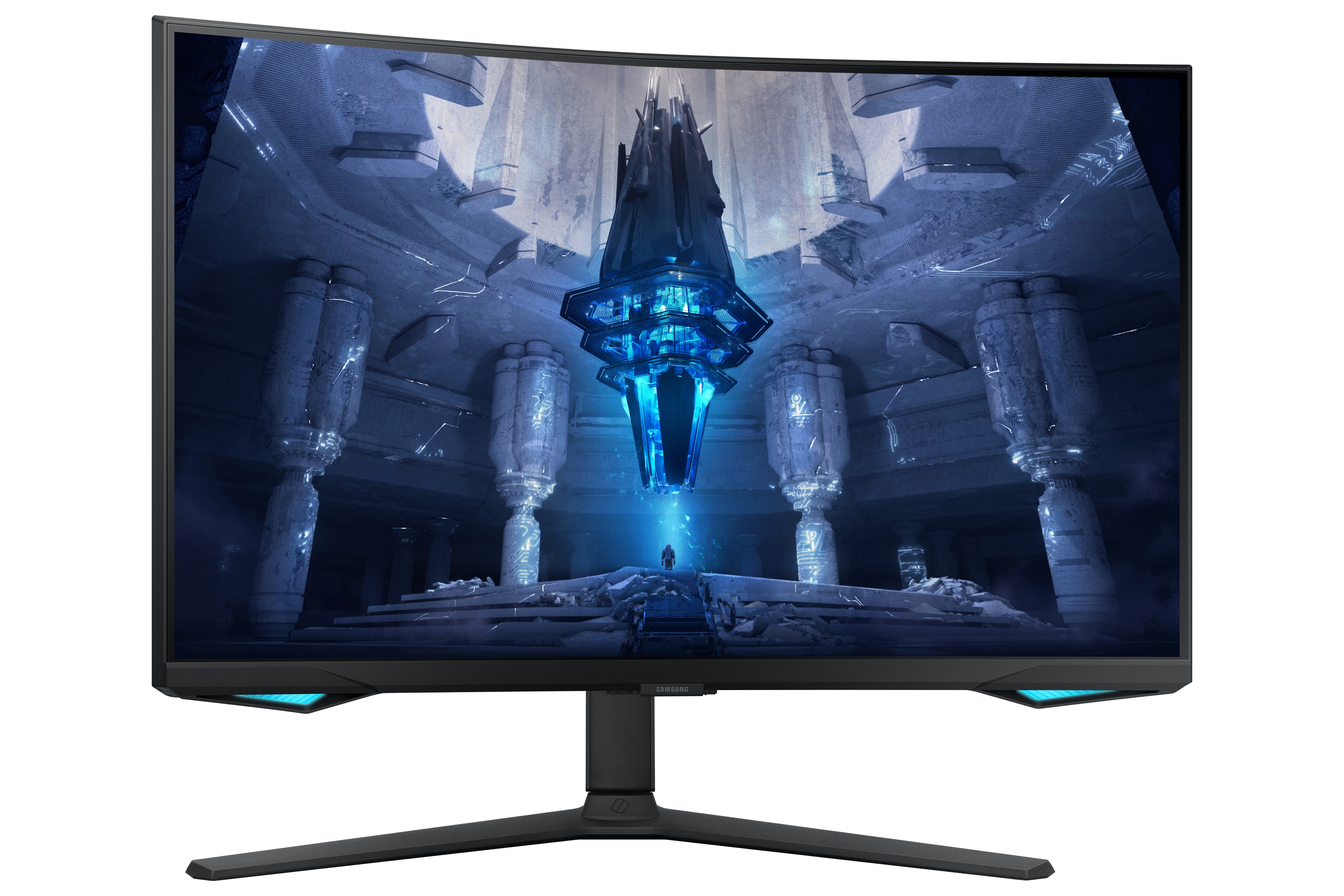 Samsung G75NB écran plat de PC 81,3 cm (32") 3840 x 2160 pixels 4K Ultra HD LED Noir