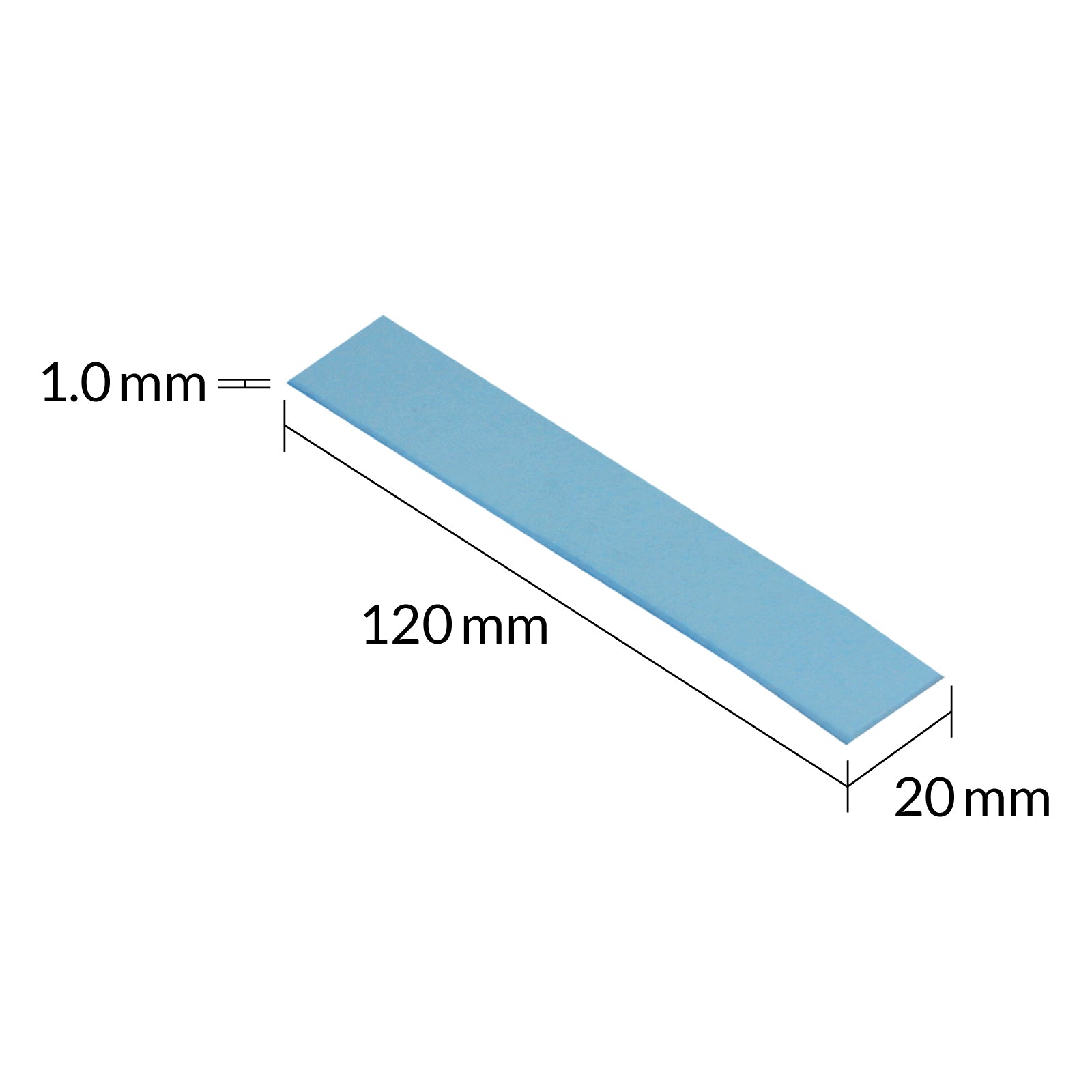 ARCTIC ACTPD00056A combiné de dissipateurs thermiques Pad thermique