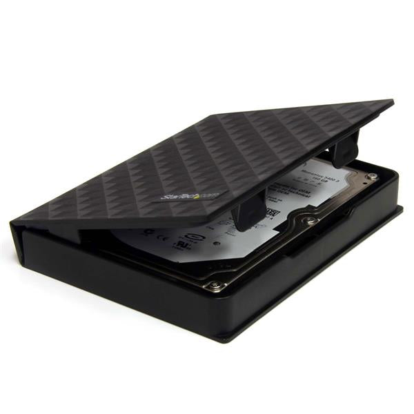 StarTech.com Boîte de Protection Antistatique pour Disque Dur 2.5 pouces - Noir - 3 Pièces