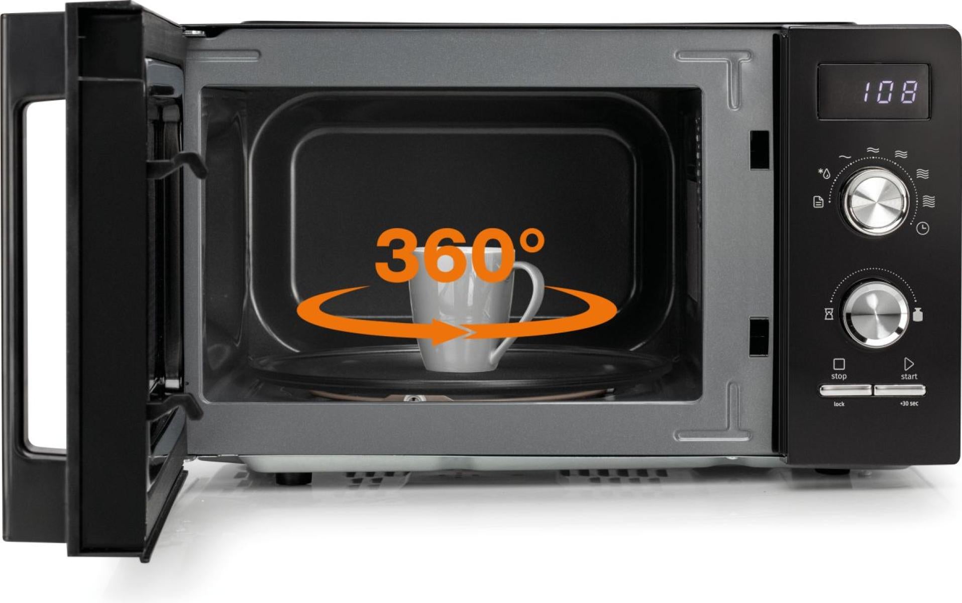 Gorenje MO20A3BH Noir Micro-onde combiné Comptoir 20 L 800 W