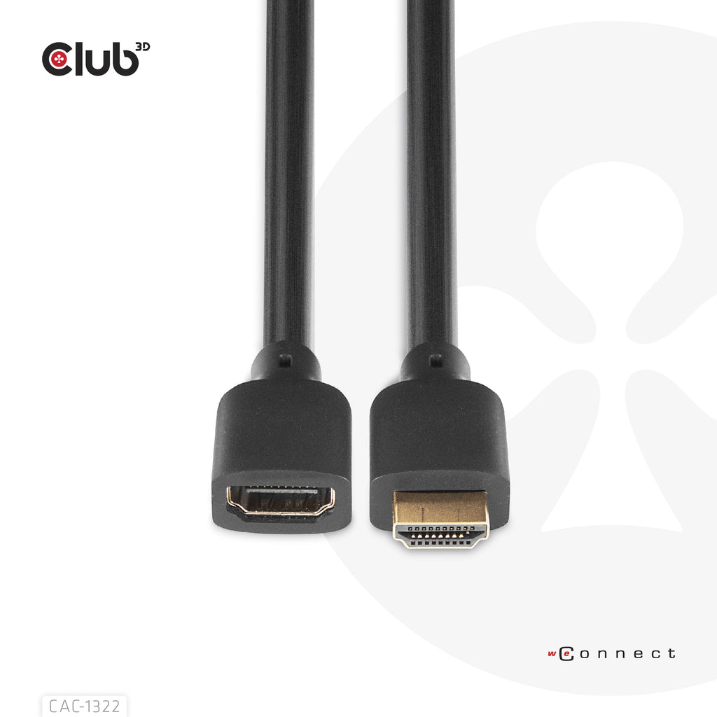CLUB3D CAC-1322 câble HDMI 1 m HDMI Type A (Standard) Noir