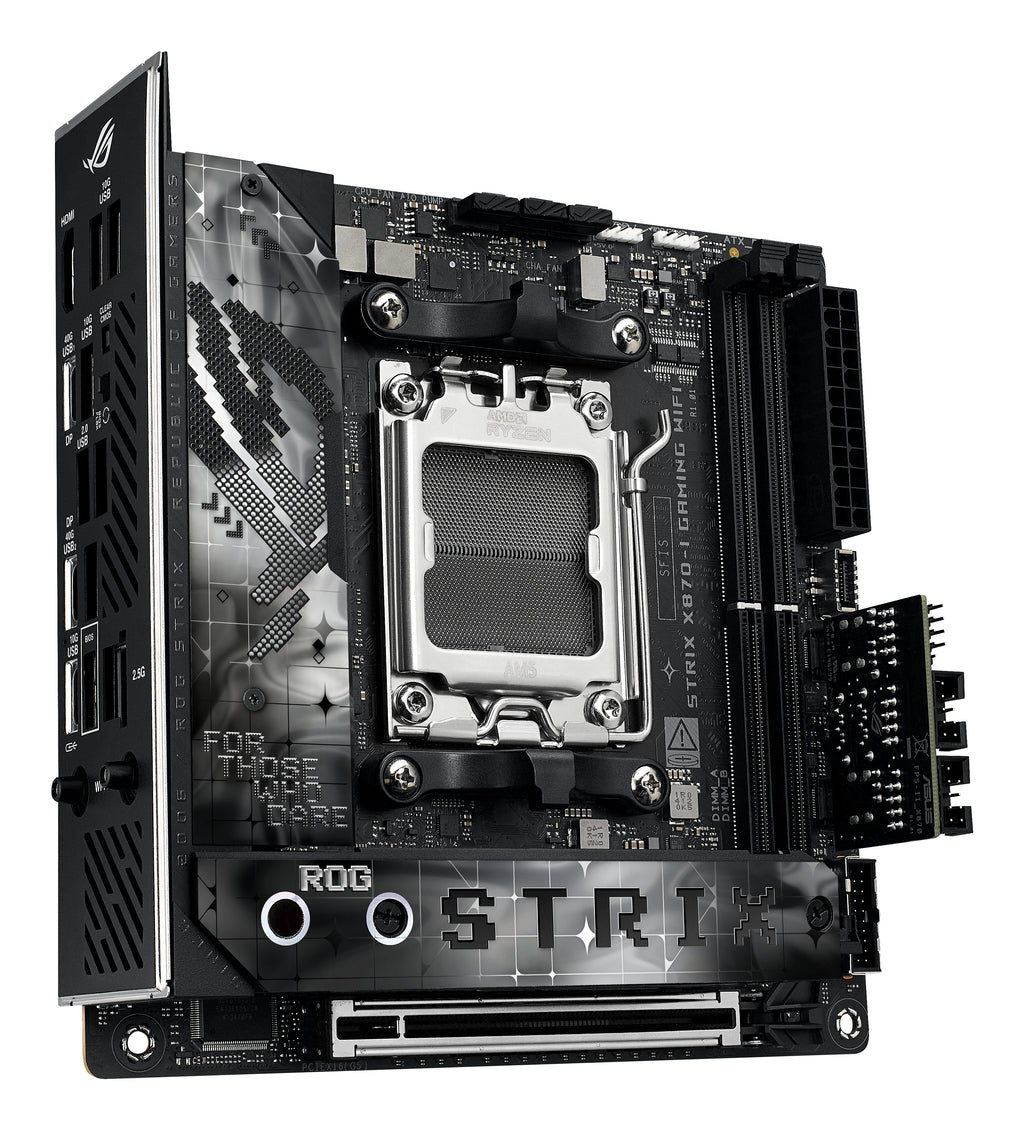 ASUS ROG STRIX X870-I GAMING WIFI Carte Mère AMD X870 Socket AM5 mini ITX