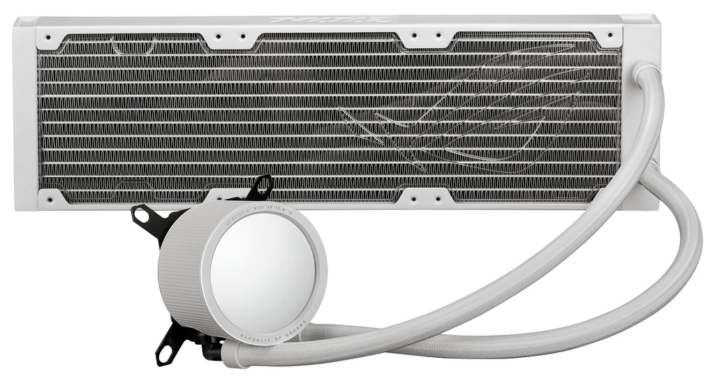 ASUS ROG Ryuo III 360 ARGB White Edition Processeur Kit de refroidissement du liquide 12 cm Blanc